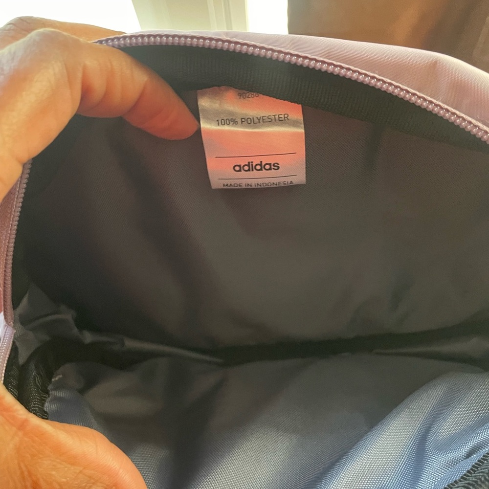 adidas Mini Waist Bag Pink Brown - Picture 4 of 7